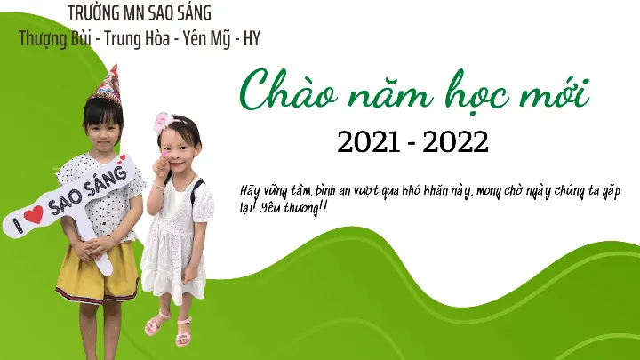 Trường mầm non Sao Sáng
