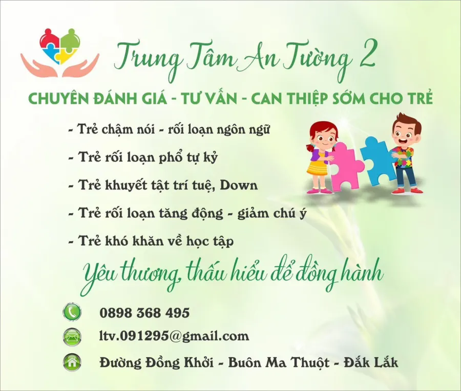 Trung Tâm Can Thiệp Sớm An Tường