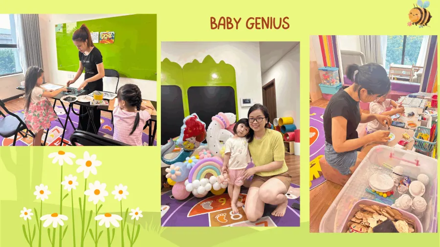 Trung tâm tiếng Anh - Phát triển trí tuệ và Nghệ thuật Baby Genius Club