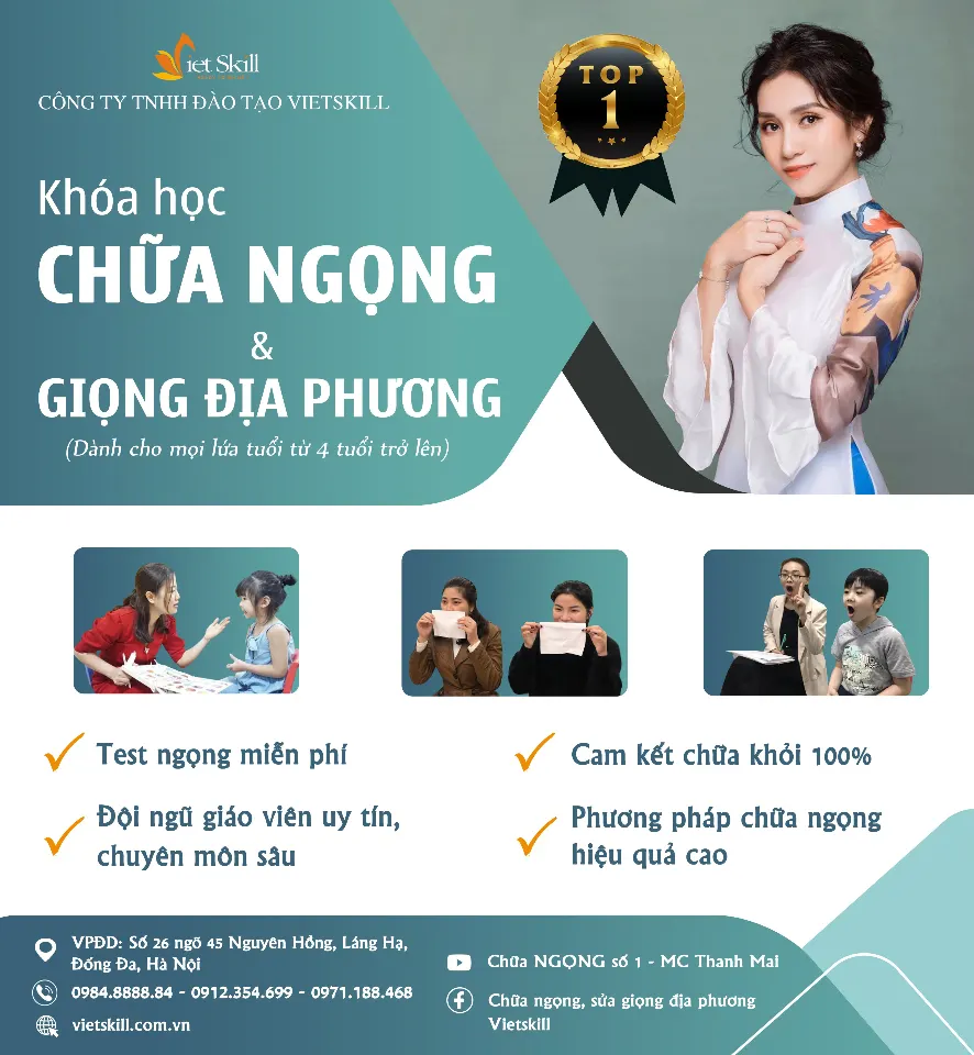 Trung tâm đào tạo MC chuyên nghiệp, MC nhí Vietskill