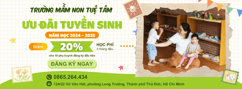 Trường Mầm Non Tuệ Tâm - Long Trường, Thủ Đức