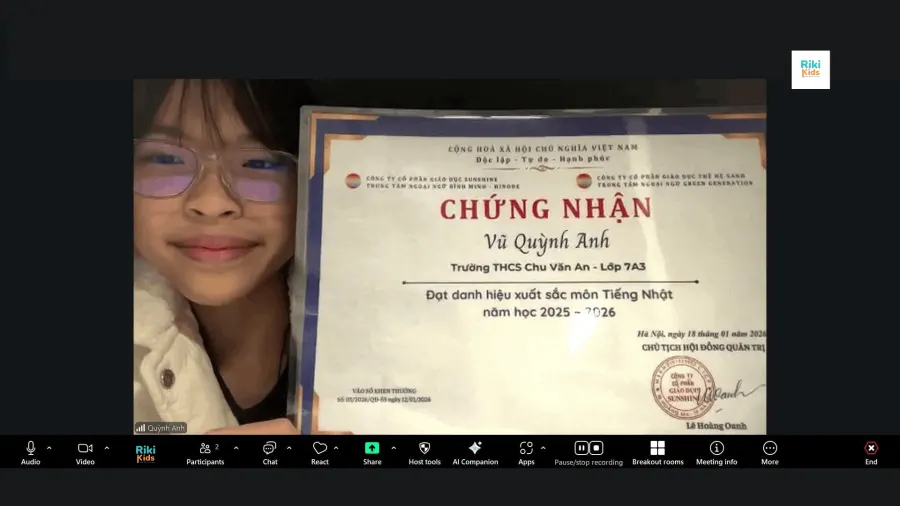 Trung tâm Tiếng Nhật Riki Nihongo