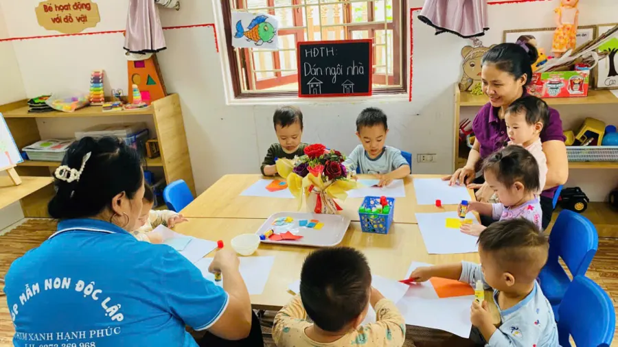 Mầm Non Chim Xanh Hạnh Phúc - Long Xuyên