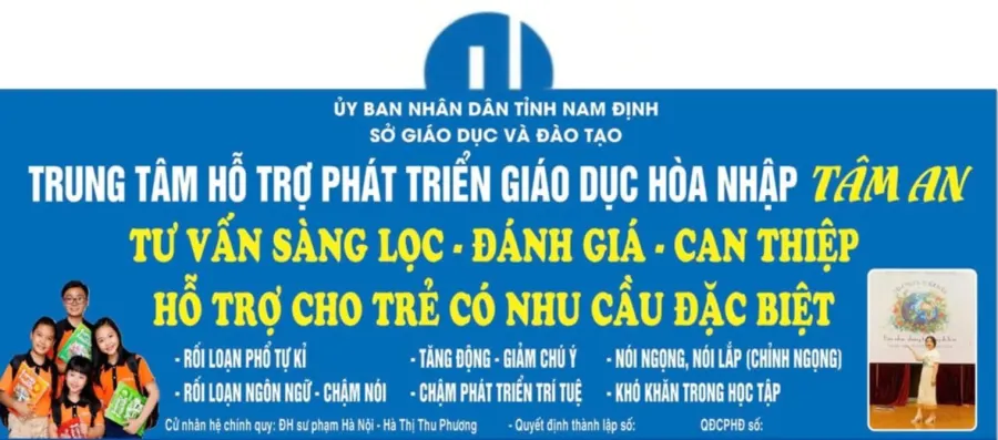 Trung tâm Hỗ trợ Phát triển Giáo dục Hòa nhập Tâm An