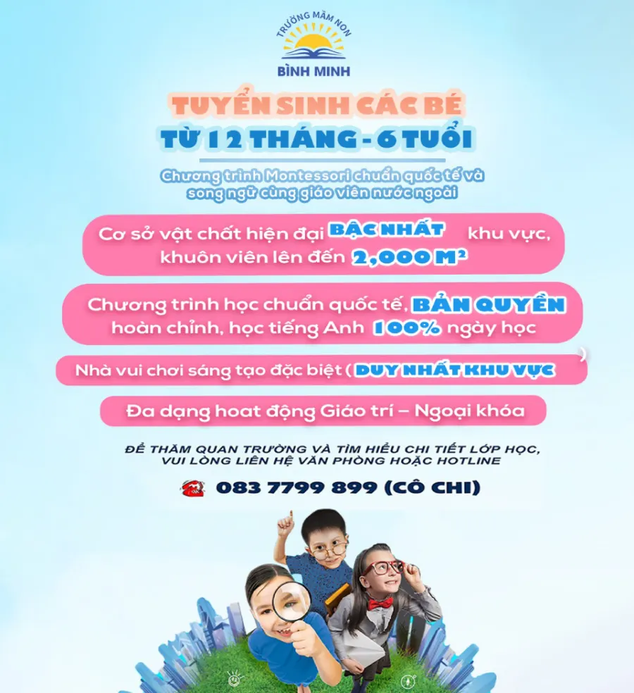 Trường Mầm Non Bình Minh
