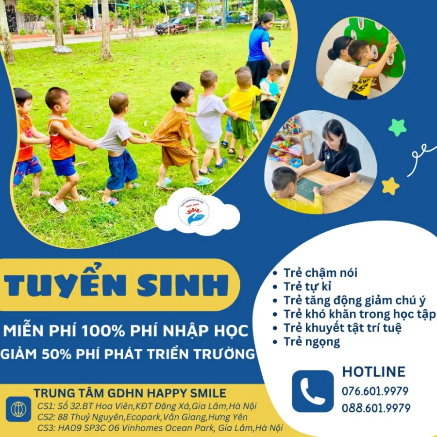 Trung tâm giáo dục hoà nhập Happy Smile