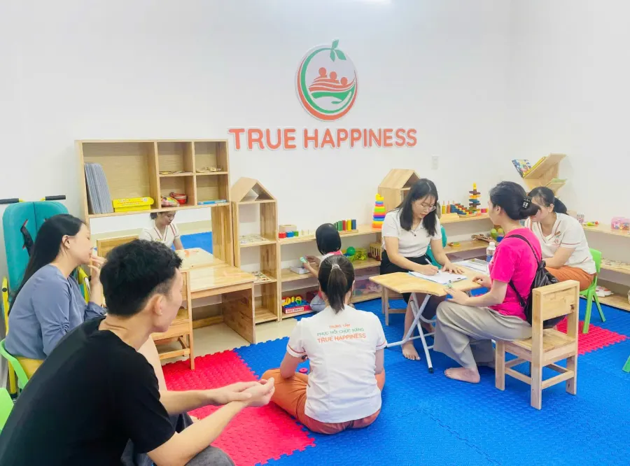 Trung tâm True Happiness - Can thiệp sớm và phục hồi chức năng trẻ Bại não, trẻ đặc biệt - Hưng Yên