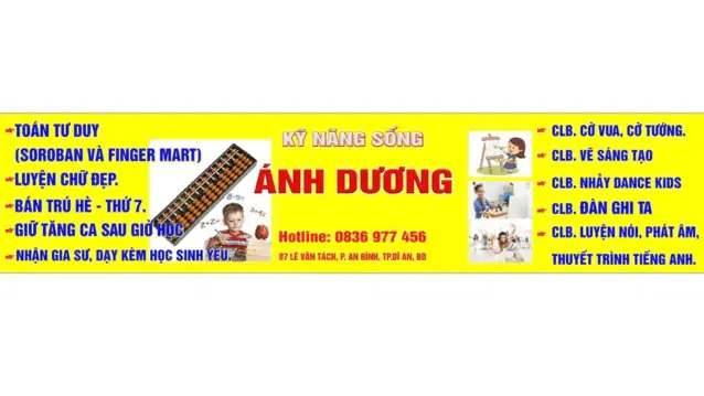Ánh Dương Education (Bồi dưỡng văn hoá - ngoại ngữ) - An Bình, Dĩ An