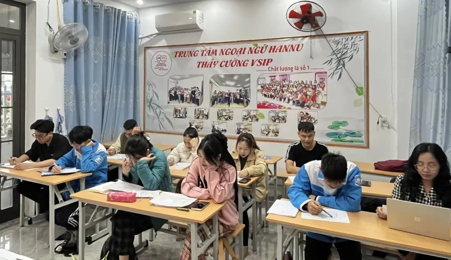 Trung Tâm Hán Ngữ Hannu Thầy Cường VSIP
