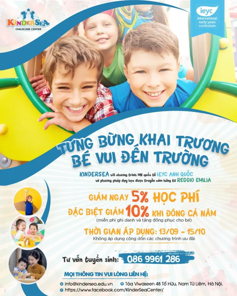 Trường Mầm Non Song Ngữ KinderSea