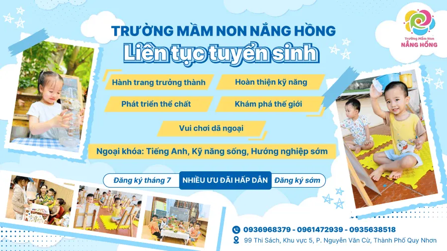 Trường Mầm Non Nắng Hồng