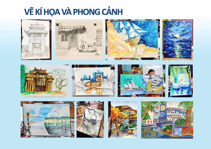 LỚP VẼ THẦY TUYỀN - MỸ THUẬT LIMART - PHƯỜNG MỖ LAO, QUẬN HÀ ĐÔNG - Limart