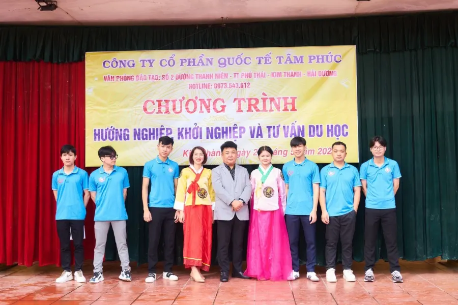Trung tâm Du học Quốc tế Tâm Phúc - Hải Phòng