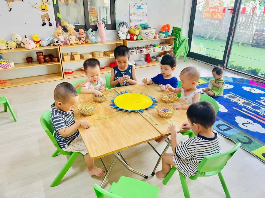 Lớp Tiền Tiểu học Cô Phương
