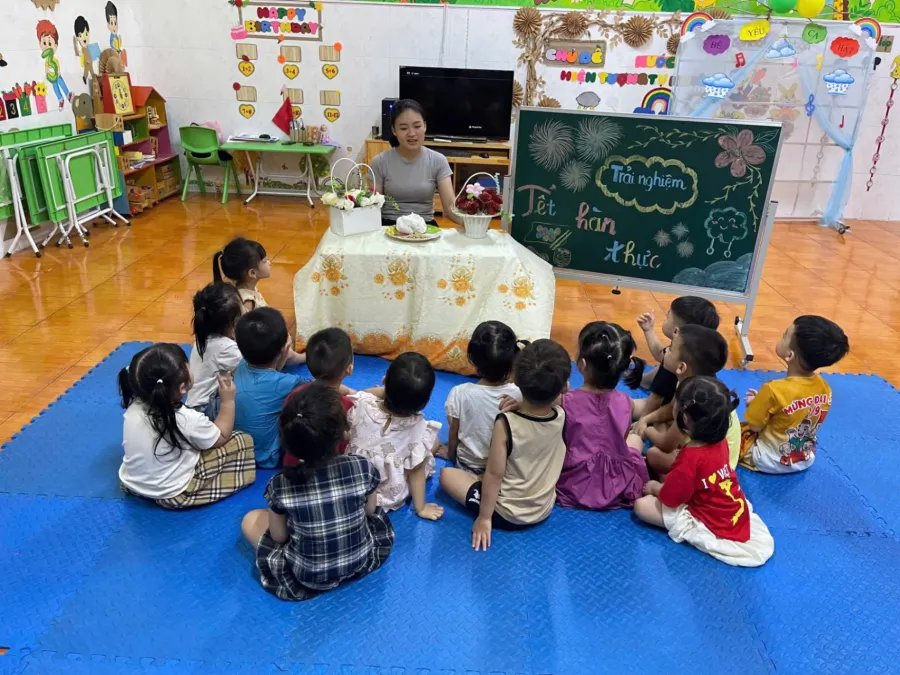 Lớp Tiền Tiểu học Cô Phương
