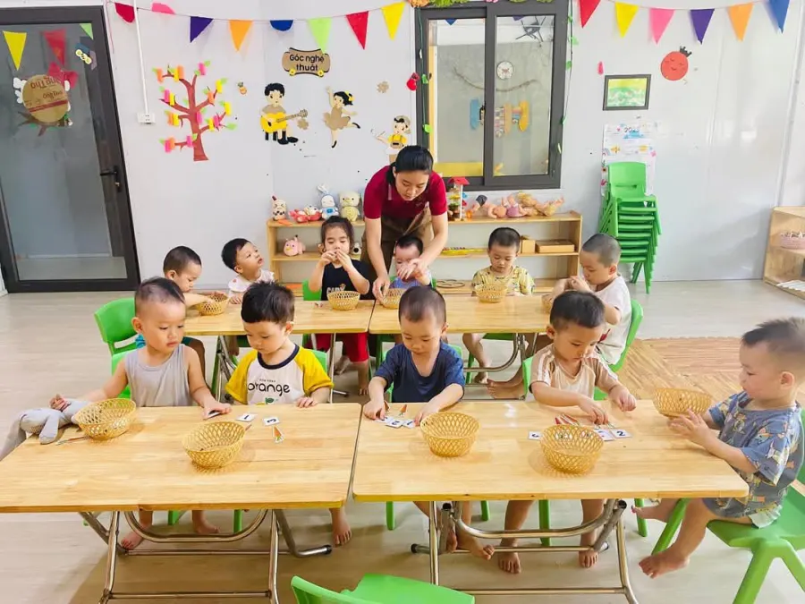 Lớp Tiền Tiểu học Cô Phương