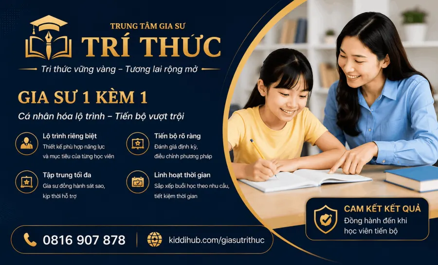 Trung Tâm Gia Sư Trí Thức - Trung Tâm Dạy Online