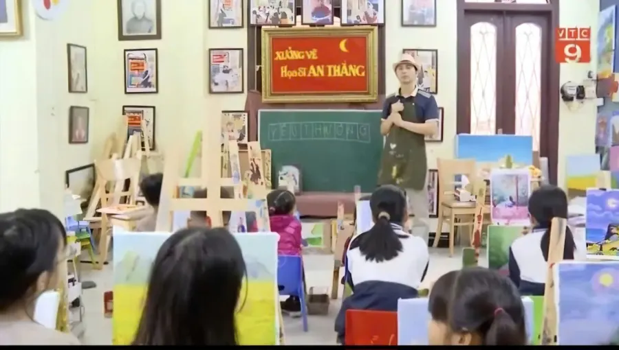 Lớp Vẽ Họa Sĩ An Thắng - Ngoại Giao Đoàn , Xuân Đỉnh