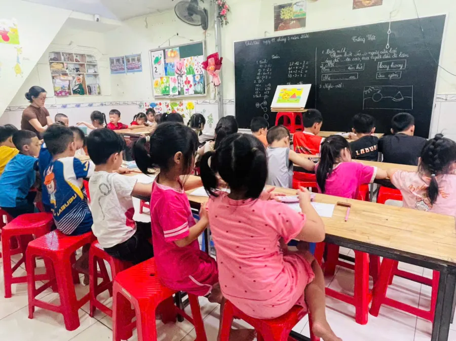Lớp Tiền Tiểu học Diễm Phạm - Phước Thiền, Nhơn Trạch