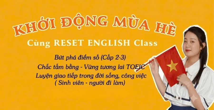 Lớp Tiếng Anh Online Reset English