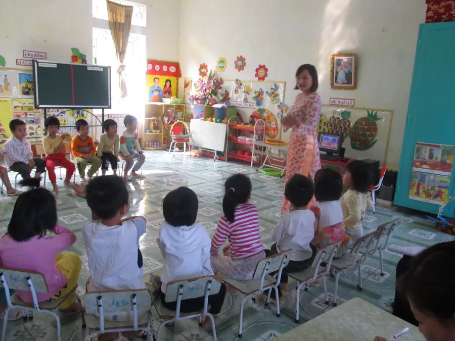 Trường mầm non Hoa Hồng