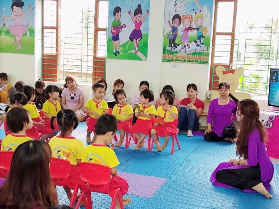 Trường mầm non Hưng Nhân - xã An Biên
