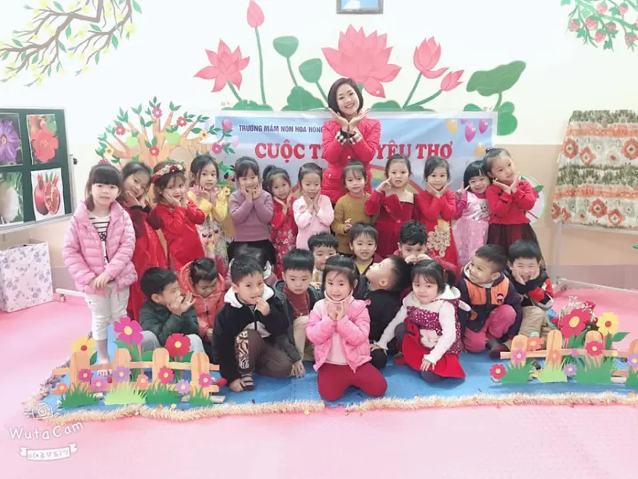 Trường mầm non Hoa Hồng