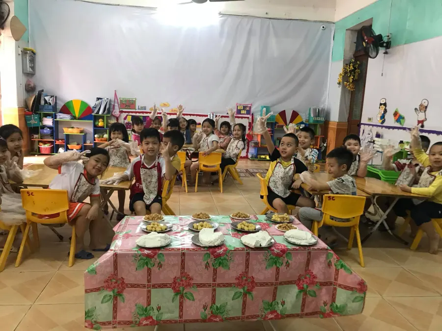 Trường mầm non Hoa Hồng