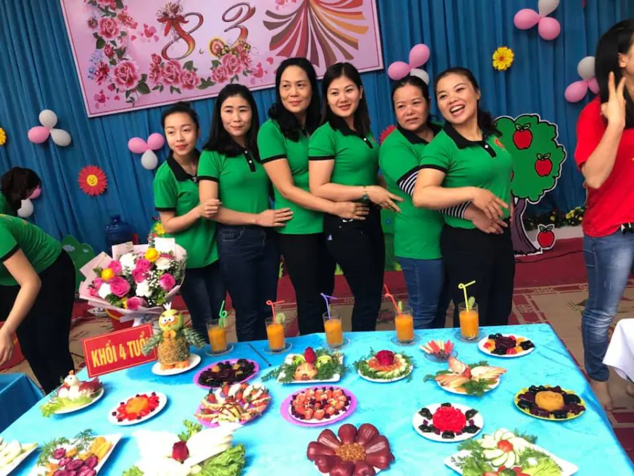 Trường mầm non Hoa Hồng