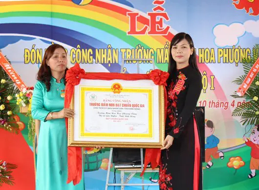 Trường mầm non Hoa Phượng Vàng