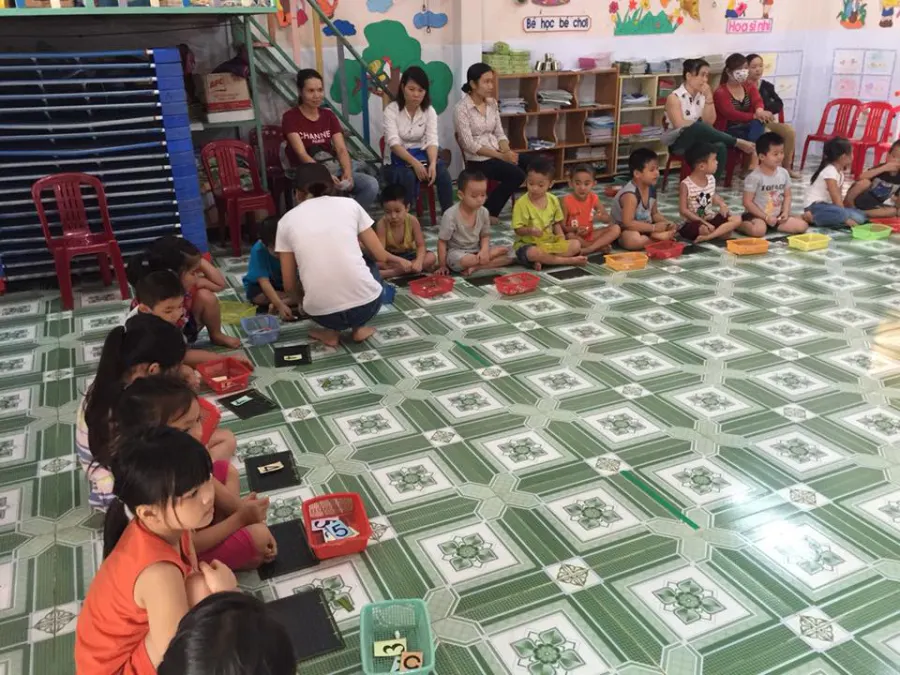 Trường mầm non Hoa Hồng