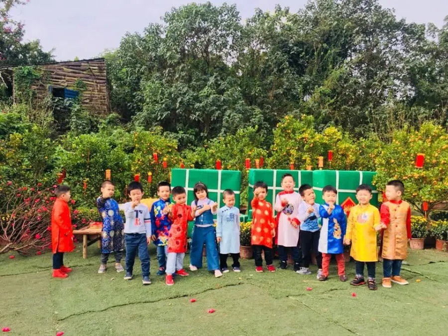 Hệ thống mầm non Song ngữ Kids smile Montessori  - Hoàng Quốc Việt (cơ sở 6)