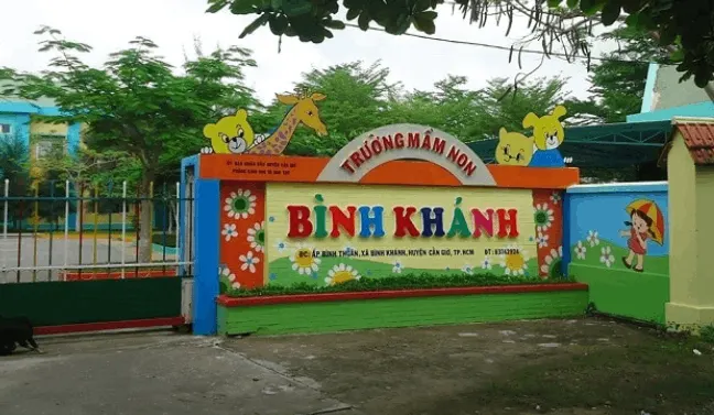 Trường mầm non Bình Khánh