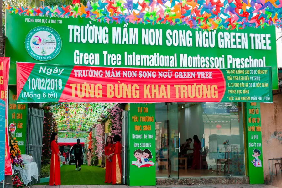 Trường Mầm Non Song Ngữ Quốc Tế Green Tree Montessori