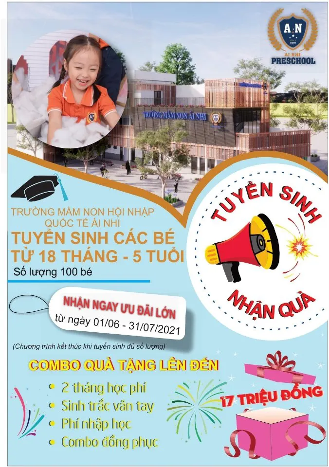 Trường mầm non Hội nhập Quốc tế Ái Nhi