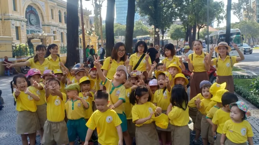 Trường mầm non Vietstar Kindergarten Montessori