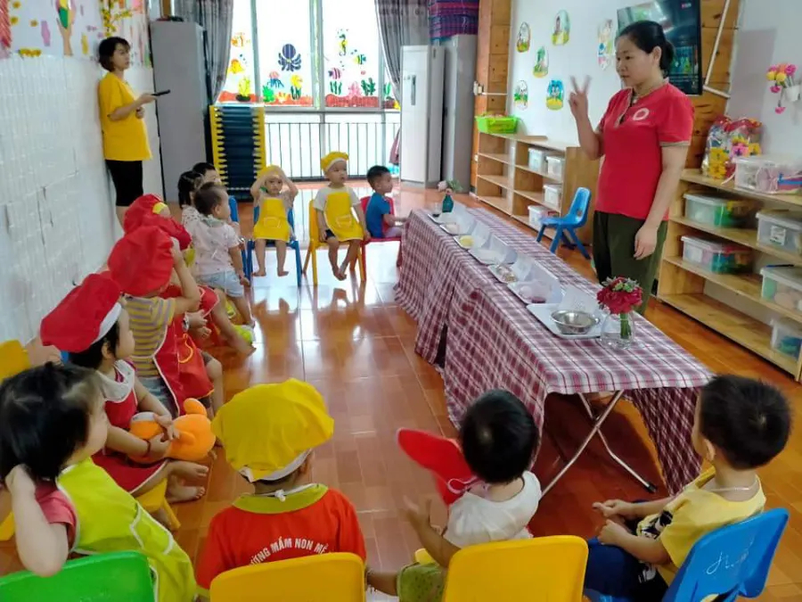 Mầm non Chất lượng cao Những bông hoa nhỏ