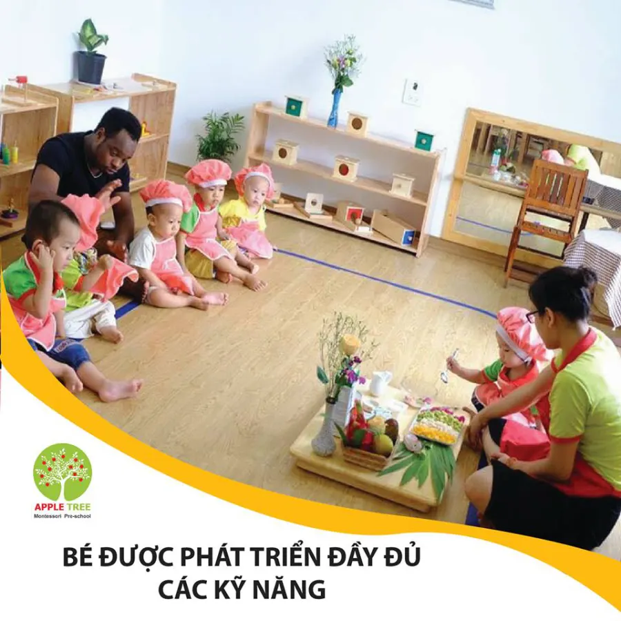 Trường mầm non quốc tế Apple Tree Montessori Pre-School - Đức Giang