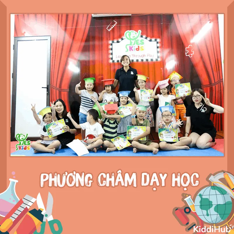 YES Kids - Chuyên gia tiếng Anh trẻ em qua Vận Động & Trò Chơi