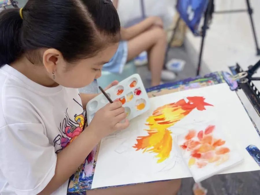 Trung tâm dạy vẽ trẻ em Megan Art - Trung Kính