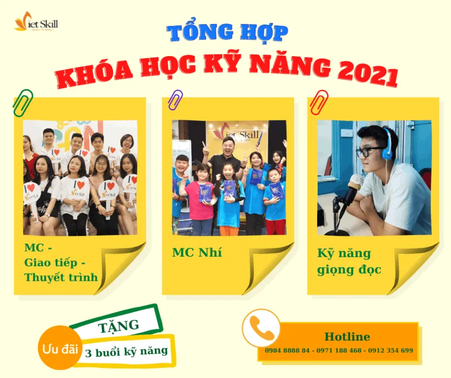 Đào tạo MC chuyên nghiệp, MC nhí Vietskill - Làng Việt Kiều Châu Âu
