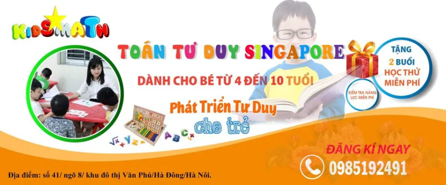 Câu lạc bộ Toán Tư Duy Kidsmath - KĐT Văn Phú
