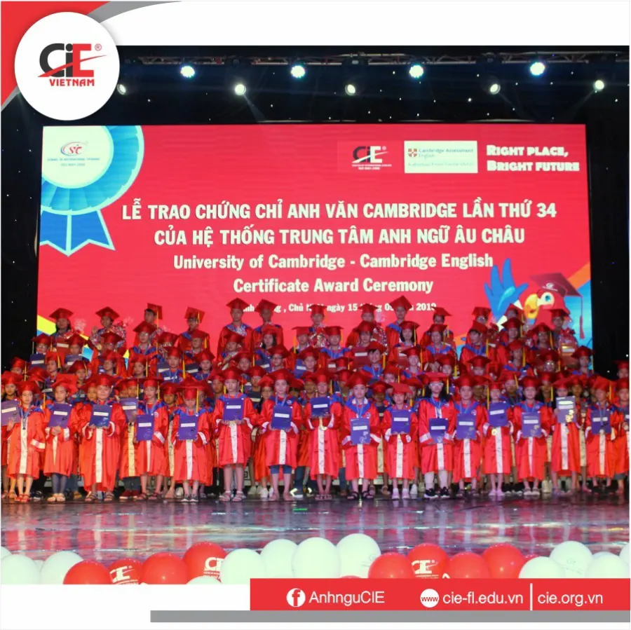 Hệ Thống Trung Tâm Anh Ngữ Âu Châu CIE - CIE Thủ Dầu Một