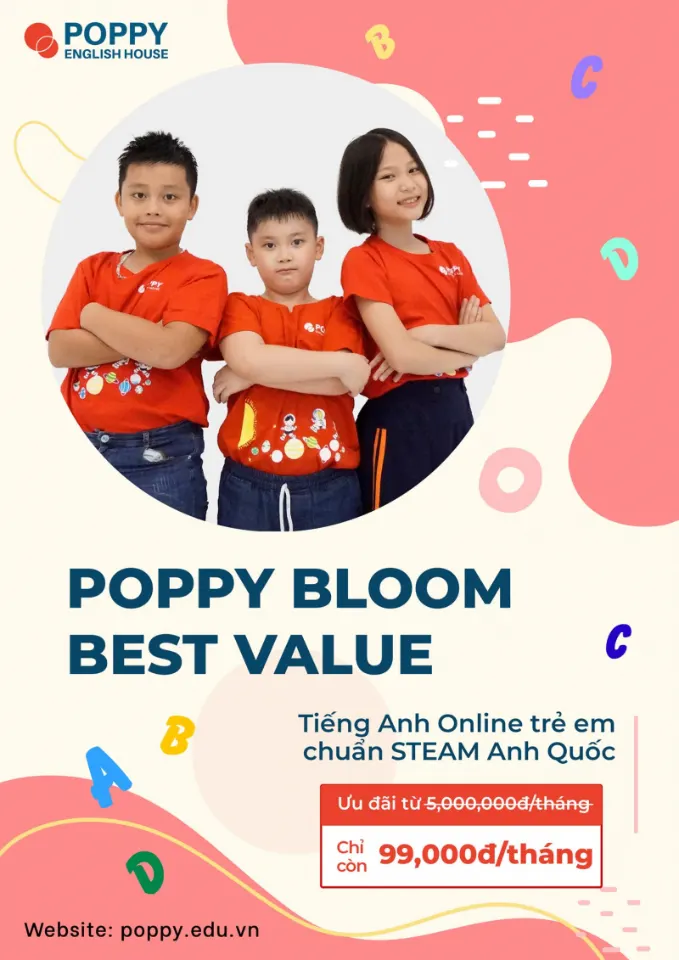 Hệ Thông Trung Tâm Anh Ngữ Poppy ( Poppy English House )