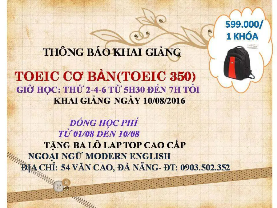Trung Tâm Anh Ngữ Modern Đà Nẵng