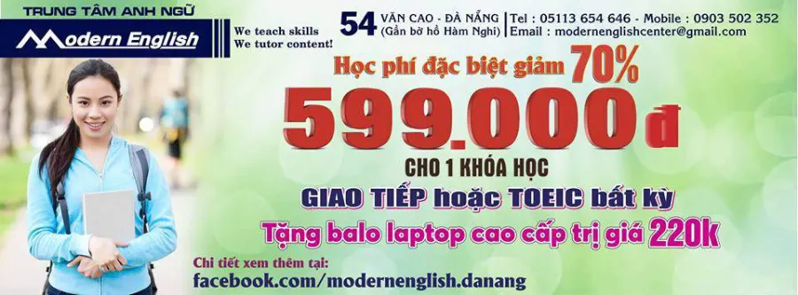 Trung Tâm Anh Ngữ Modern Đà Nẵng