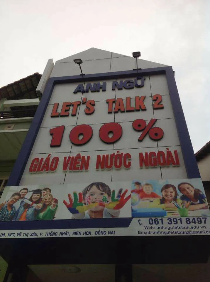 Trung Tâm Anh Ngữ Let's Talk ( Let’s Talk English )