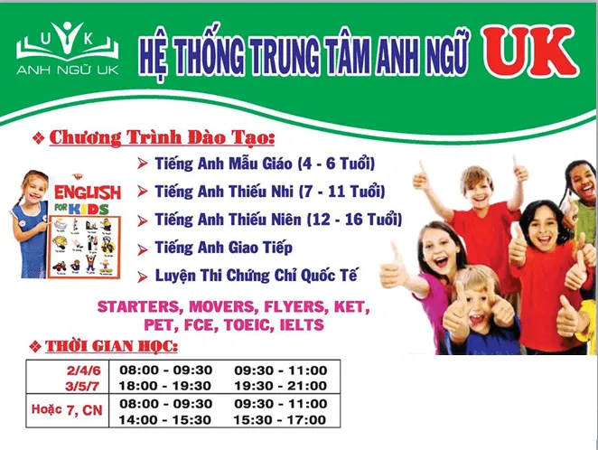 Trung Tâm Anh Ngữ UK