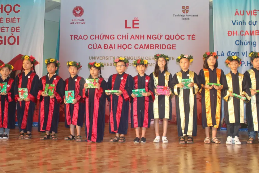 Trung Tâm Anh Văn Âu Việt Mỹ