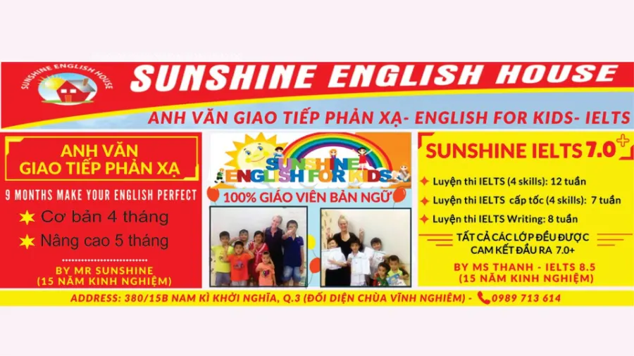 Trung Tâm Anh Ngữ Sunshine English House